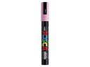 uni/三菱鉛筆 POSCA ポスカ 中字丸芯 ライトピンク PC5M.51 水性サインペン