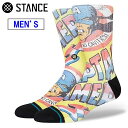 STANCE スタンス 【メンズ】ノー キャビティーズ【イエロー】【L/25.5-29.0cm】A556D23NOC マーベル キャプテンアメリカ ゲイリー・マ...