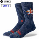 STANCE スタンス 【メンズ】フェード ヒューストン アストロズ 【ネイビー】【L/25.5-29.0cm】A556A24FHO FADE HOU MLBソ...