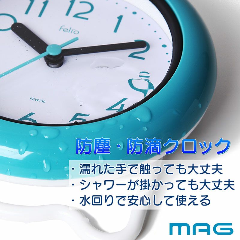 noa ノア精密 FEW130(WH) MAG 防水時計 バブルコート ホワイト [2]