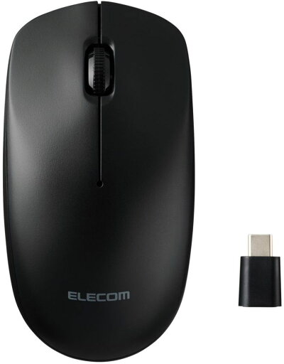 ELECOM エレコム マウス/無線2.4GHz/Type-Cプラグ/Lサイズ/3ボタン/左右対称/ブラック M-LE10DRCBK ELECOM エレコム マウス/無線2.4GHz/Type-Cプラグ/Lサイズ/3ボタン/左右対称/ブラック M-LE10DRCBK
