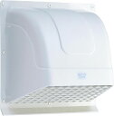 TSK 高須産業 WK-25W ウェザーカバー【25cm換気扇用(300×300)】(格子付・ホワイト)