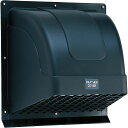 TSK 高須産業 WK-25K ウェザーカバー【25cm換気扇用(300×300)】(格子付・ブラック)