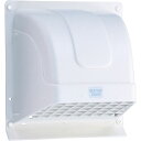 TSK 高須産業 WK-15W ウェザーカバー【15cm換気扇用(175×175(150×2)】(格子付・ホワイト)