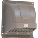 高須産業 WK-15B ウェザーカバー【15cm換気扇用(175×175(150×200対応))】(格子付・ブラウン)