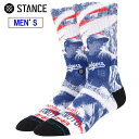 STANCE スタンス 【メンズ】山本由伸 ストリーク 【ロイヤル】【L/25.5-29.0cm】 A556B24YAM YAMAMOTO STREAK MLB...