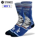 STANCE スタンス 【メンズ】フレディ フリーマン カートゥーン クルー 【ブルー】【L/25.5-29.0cm】 A556B24FRE FREEMAN C...