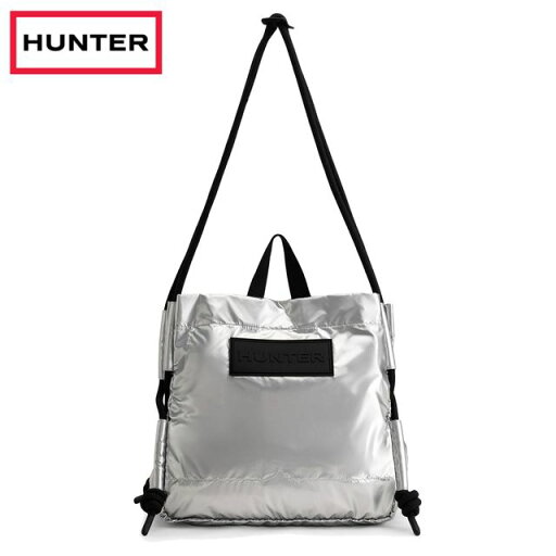 HUNTER ハンター トラベル リップストップ リサイクル ナイロン トート バッグ 【シルバーホイル】【17.85L】 UBS1517NRS travel ripstop tote HUNTER ハンター トラベル リップストップ リサイクル ナイロン トート バッグ 【シルバーホイル】【17.85L】 UBS1517NRS travel ripstop tote