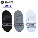 STANCE スタンス 【メンズ】ベーシック 3パック ノー ショウ 【マルチ】【L/25.5-29.0cm】 A145D20SRO BASIC 3 PACK ...