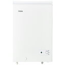 Haier ハイアール 【Bエリア限定配送】JF-CW10A(W)上開き式冷凍庫【100L】ホワイト 【配送時間指定不可】