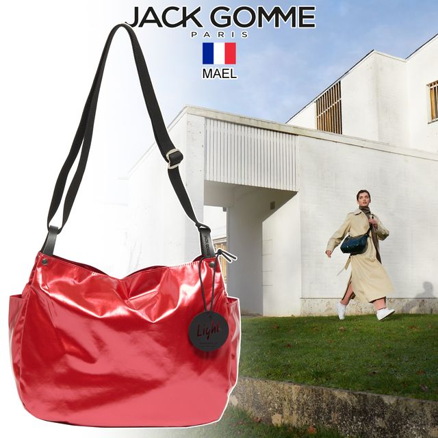 Jack Gomme ジャックゴム LIGHT ORIGINAL MAEL【POPPY】ショルダーバッグ はっ水生地 00000042510011　25E1257.LVO_MAEL 【正規販売店】