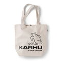 KARHU カルフ トランスパス ベア トートバッグ【リリーホワイト/ブラック】 KA0151001 TRAMPAS BEAR TOTEBAG(4)