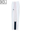 CONVERSE コンバース 【メンズ】ウォームアップパンツ 裾ボタン仕様【ホワイト×ネイビー】【XOサイズ】CB162502P-1129 撥水 透湿