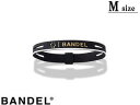 BANDEL バンデル STRING METALLIC ストリング メタリック ブレスレット ブラック×ゴールド Mサイズ