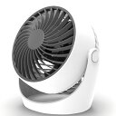 TOPLAND トップランド SF-CC25 WT ホワイト 卓上サーキュレーター