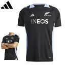 アディダス adidas 【メンズ】 M ALL BLACKS パフォーマンス Tシャツ JUJ26 【オールブラック】 ラグビー オールブラックス