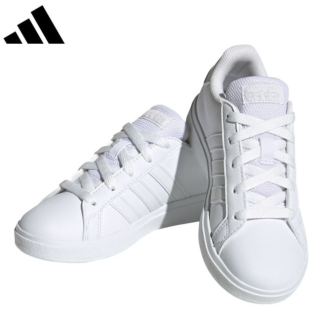 ǥ adidas ڥåKIDS GRAND COURT 2.0 K FZ6158 ڥեåȥۥ磻/եåȥۥ磻/졼