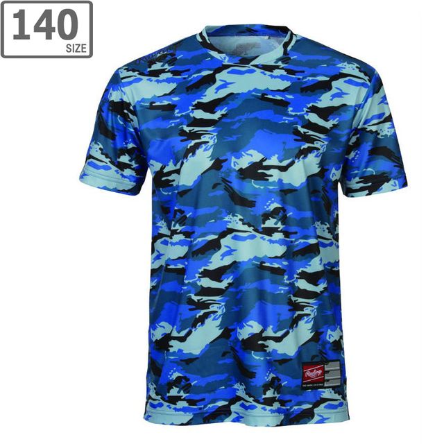 Rakuten - Rawlings ローリングス チームコンバットTシャツ 【ブルー】【140サイズ】 ATS9S01