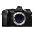 【OM SYSTEM夏のキャッシュバック5千円分対象商品8月31日まで】 OM SYSTEM オーエムシステム OM-5 Mark II ボディー ブラック