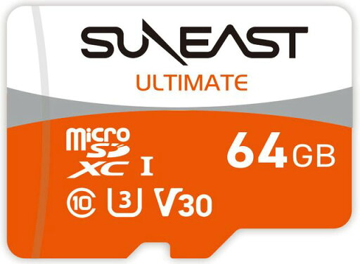 SUNEAST サンイースト マイクロSDXCカード SUNEAST ULTIMATE MicroSDカード 64GB SE-MSDU1064E095 アルティメイト SUNEAST サンイースト マイクロSDXCカード SUNEAST ULTIMATE MicroSDカード 64GB SE-MSDU1064E095 アルティメイト