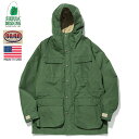 SIERRA DESIGNS シエラデザイン オリジナル マウンテンパーカー 【グリーン/V.タン】 7910 60/40 米国製 ORIGINAL MOUNTAIN PARKA