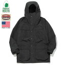 SIERRA DESIGNS シエラデザイン オリジナル マウンテンパーカー 【ブラック/ブラックボタン】 7910 60/40 米国製 ORIGINAL MOUNTAIN PARKA