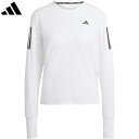 adidas アディダス 【レディース】オウン ザ ラン 長袖Tシャツ IKM77 【ホワイト】