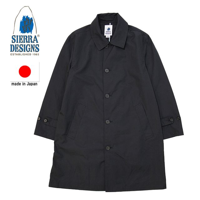 SIERRA DESIGNS シエラデザイン 65/35 ライトコート 【ブラック】【Sサイズ】 731003 日本製 軽量 65/35 LIGHT COAT
