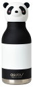 Asobu アソブ SBV44PA BESTIE キャラクターボトル 460ml 保温保冷ステンレスボトル パンダ(ブラック)
