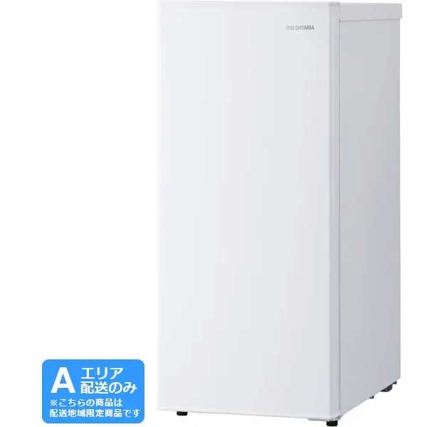 IRIS OHYAMA アイリスオーヤマ 【Aエリア限定配送】IUSN-S6A-W スリム冷凍庫 64L ホワイト 【配送時間指定不可】