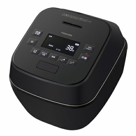 【アウトレット超特価】東芝 RC-10SGX(K) 真空圧力IH炊飯器 炎匠炊き 備長炭かまど丸釜 5.5合炊き グランブラック