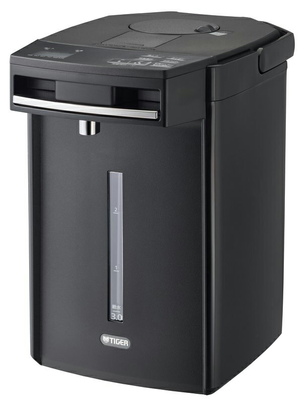 TIGER タイガー魔法瓶 PIM-H300-KE(アーバンブラック) 蒸気レスVE電気まほうびん とく子さん 3L