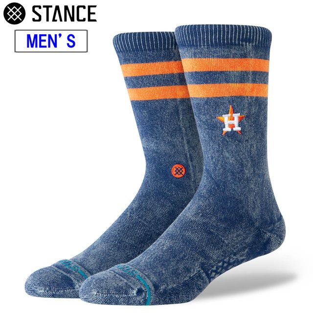 乐天商城 - STANCE スタンス 【メンズ】ローテーション ヒューストンアストロズ 【ネイビー】【L/25.5-29.0cm】 A555A26RHO ROTATION HOU