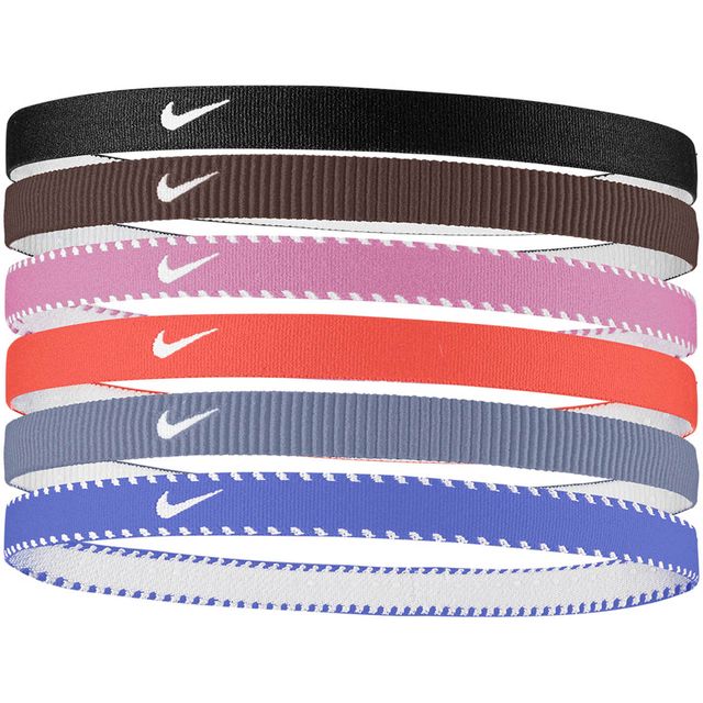乐天商城 - NIKE ナイキ フレックス クラシック ヘッドバンド 6P【ブラック/タトゥー/ホワイト】BN2003