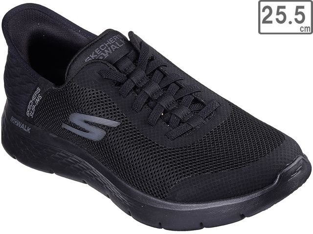 乐天商城 - SKECHERS スケッチャーズ 【ユニセックス】スリップインズ ゴーウォーク フレックス ハンズアップ【25.5cm】【ブラック】216324WW