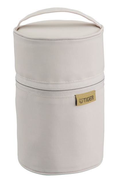 Rakuten - TIGER タイガー魔法瓶 真空断熱フードジャー専用ポーチ 0.4L 0.5L サイズ対応 保温保冷効力アップ MKL-Z50P WK 適用製品 真空断熱フードジャー MKL-W040 W050