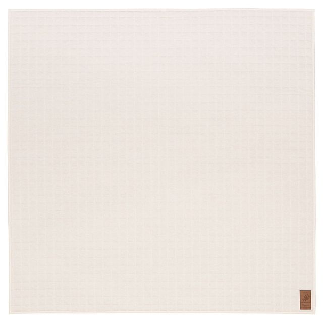 萩原 ハギハラ スウェットキルトラグ ココン 約130×190cm アイボリー 240638040 メ...