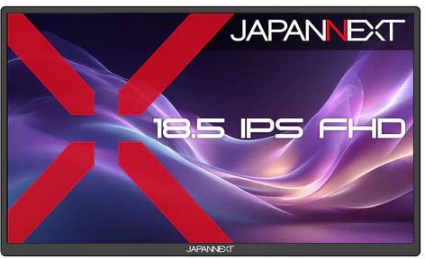 JAPANNEXT ジャパンネクスト フルHD対応 18.5型液晶ディスプレイ/miniHDMI×1、USB-C×2/ブラック/スピーカー/2年保証 JN-MD-IPS185F