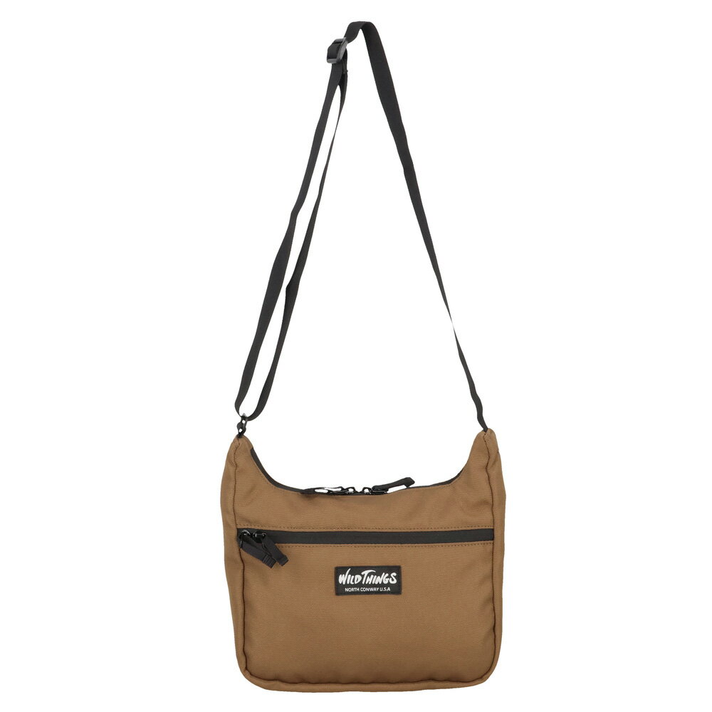 WILD THINGS ワイルドシングス ラウンドショルダーバッグW7005 CORDURA(R) 915×1200D Eco Polyester ROUND SHOULDER BAG