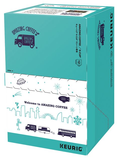 KEURIG キューリグ K-CUP専用カプセル SC1917 AMAZING COFFEE ドリッ ...