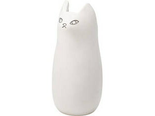 Rakuten - 東谷 ROOM ESSENCE 白猫 傘たて ホワイト CLY-12WH 陶器 ネコ かわいい おしゃれ シンプル アンブレラスタンド 傘入れ 玄関 コンパクト スリム ねこ フラワーベース