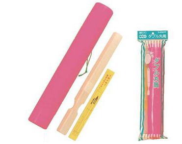 筆筒付 ポリ丸筒ダブル・桃 ギンポー 銀鳥産業