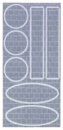 【公式直営店】反射シート ミックス（シルバー）【メール便2】