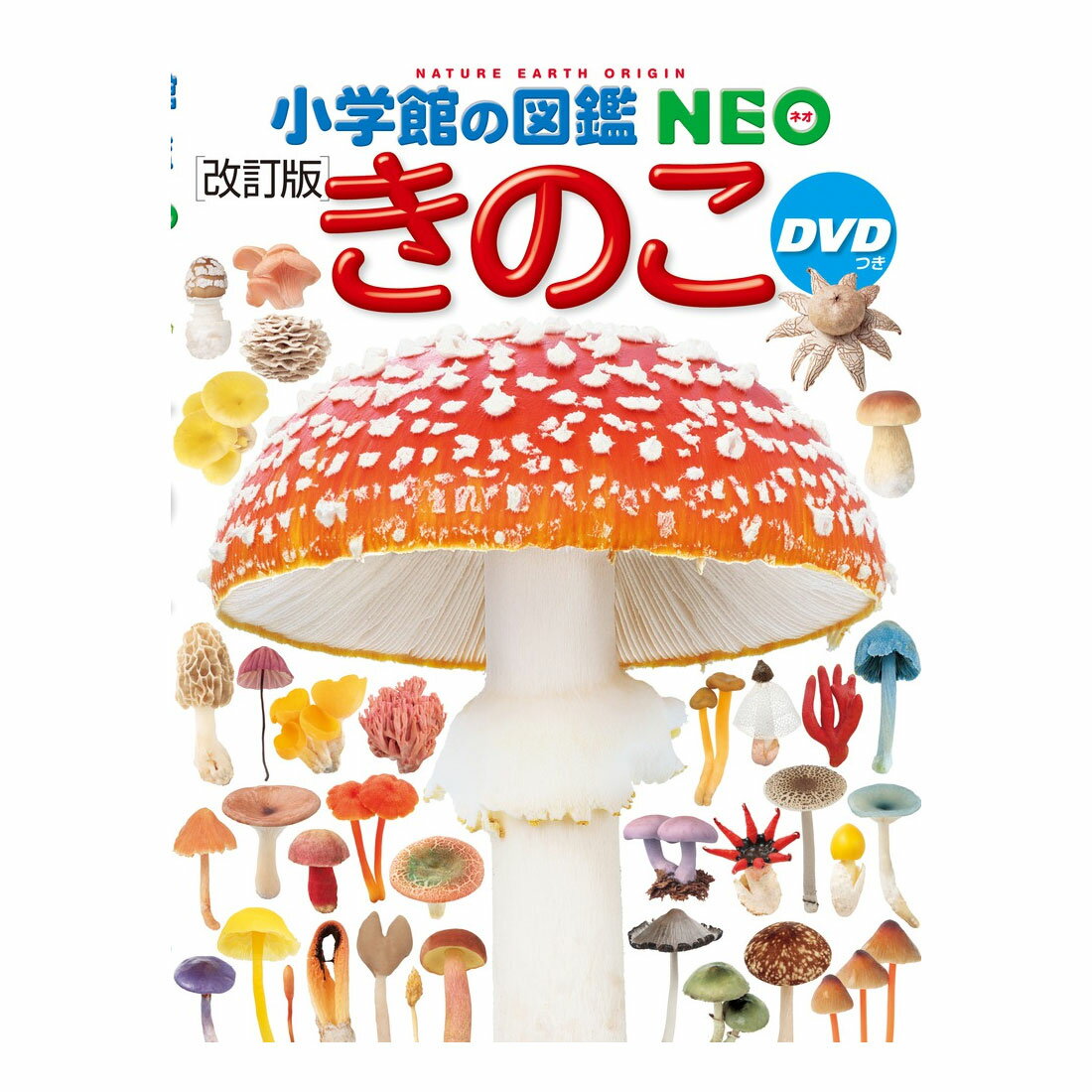 Rakuten - 小学館の図鑑 NEO DVD付 きのこ 改訂版