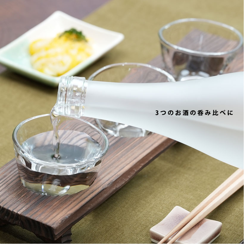 ＼夏ギフト＆お中元／Tebineriガラスの小鉢（3個）と木台セット てびねり 三味三味｜実用的 食器 プレゼント 硝子 皿 小鉢 酒器 プレート ガラス 木台 ギフト 結婚 喜寿 還暦 成人式 お祝い 定年 退職 石塚ガラス アデリア ginga-do-10000598 ナガエ堂 サンプル画像3