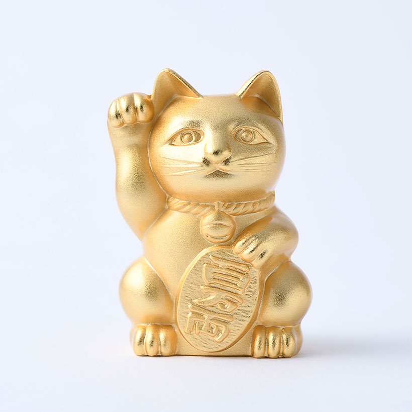 ＼夏ギフト＆お中元／開運厄除け 招き猫（消金）｜銀雅堂 開運 縁起物 置物 ご利益 招福 開運グッズ 風水 合金 開店祝い 新築祝い 贈り物 ギフト プレゼント ginga-do-10000635 ナガエ堂 サンプル画像2