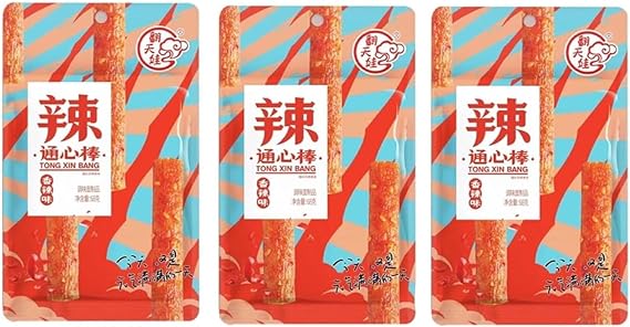 （3個セット）　辣条 ラーティアオ 68g 翻天娃辣条 辣条 爆辣通心棒 中国　お菓子 激辛（メール便可）