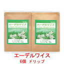 銀河コーヒー ドリップバッグ 甘く上品な香ばしさ「エーデルワイス」(中煎り)タンザニア キリマンジャロ エーデルワイス農園 12g×6バッグ コーヒー豆 珈琲 珈琲豆 人気 おすすめ 楽天