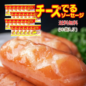 【送料無料】チーズでるソーセージ（72g×20袋） ／ チーズソーセージ チーズ入りソーセージ リオナソーセージ ナチュナルチーズ 朝食 お弁当 おつまみ バーベキュー BBQ お徳用 箱買い まとめ買い 冷蔵 チルド