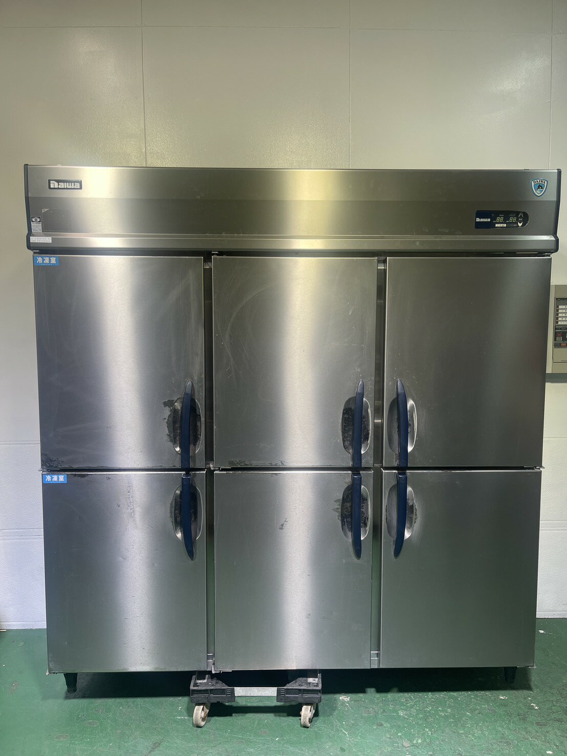 乐天商城 - 【中古】ダイワ業務用冷凍冷蔵庫 623YS2-EC 冷凍396L冷蔵865L 2016年 寸法幅1800×奥行650×高さ1905（ミリ）3相200V　製品重量176キログラム